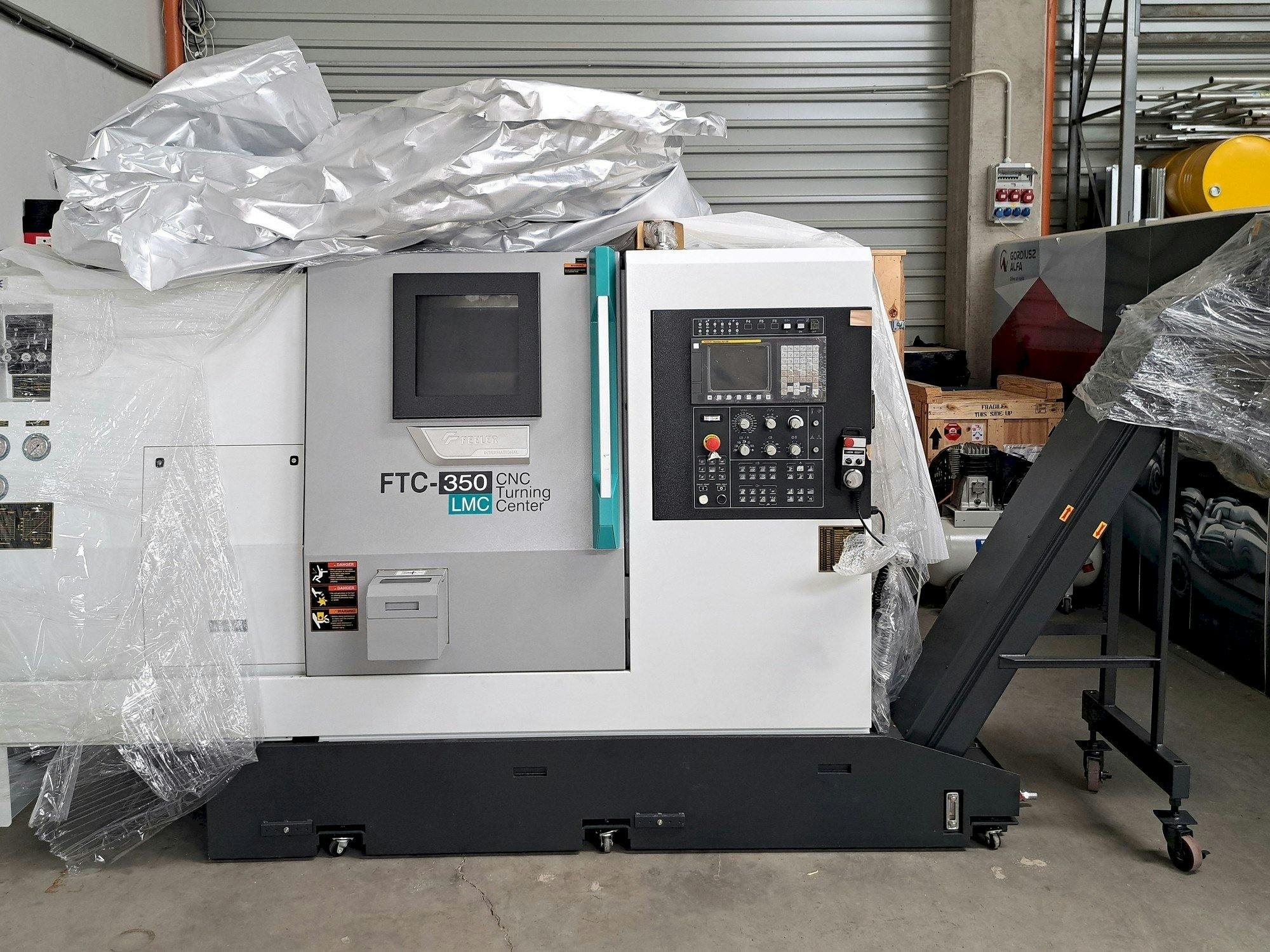 Vista frontale della macchina Feeler FTC 350 LMC