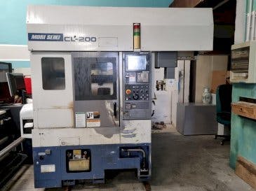 Vista frontale della macchina MORI SEIKI CL-200