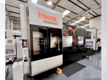 Vista frontale della macchina Mazak INTEGREX i-400 S