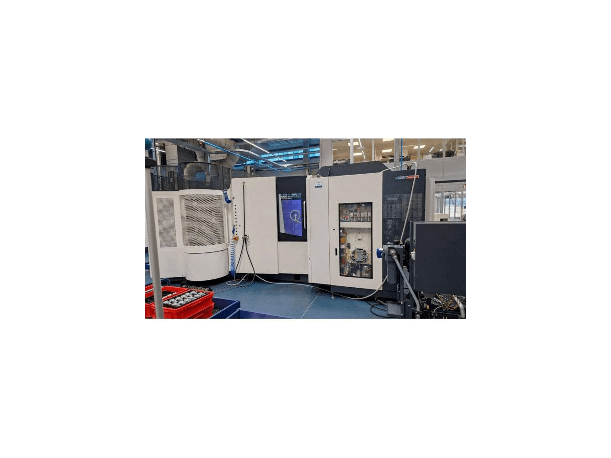 Vista frontale della macchina DMG DECKEL MAHO DMC 60H Linear